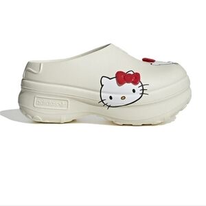 Hello Kitty Sanrio x Adidas Adifom White Stan Smith Mule Platform Sz: 6 TikTok